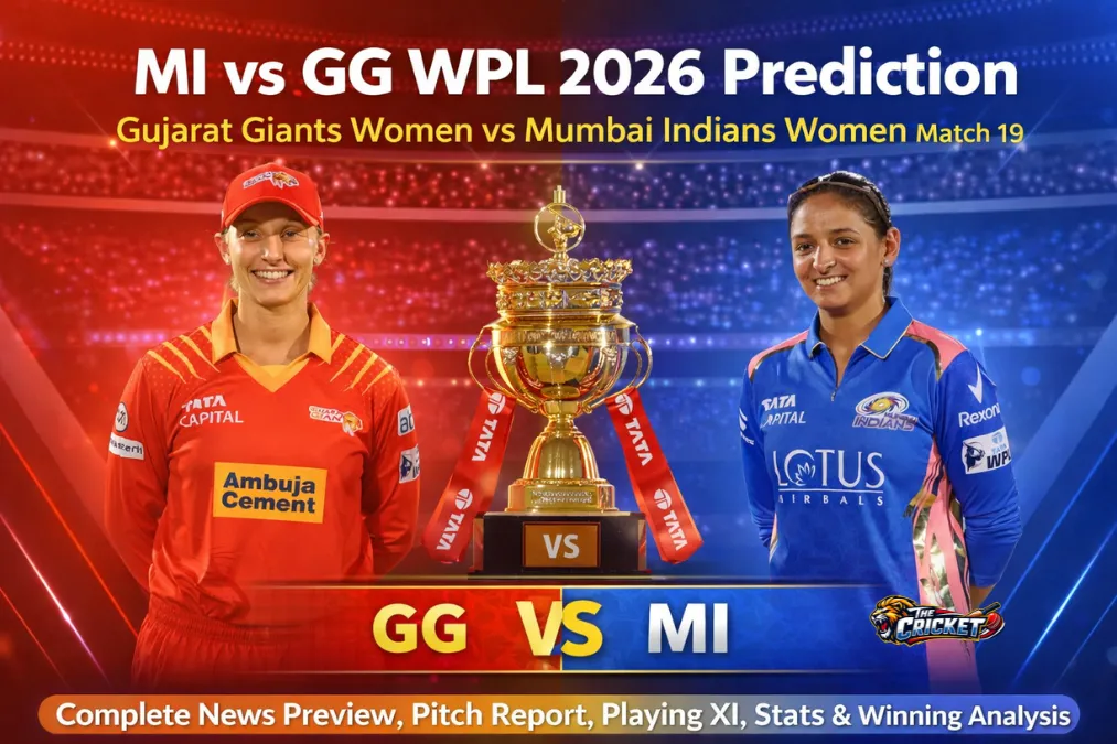 MI vs GG WPL 2026 Prediction