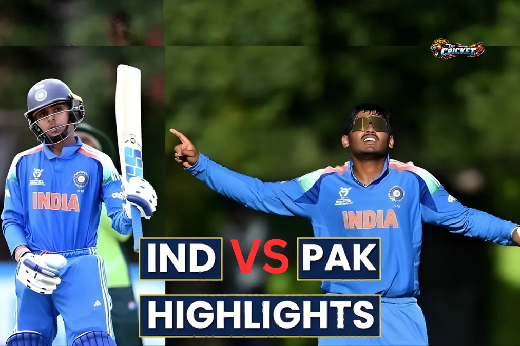 Ind vs Pak U19 World Cup Highlights