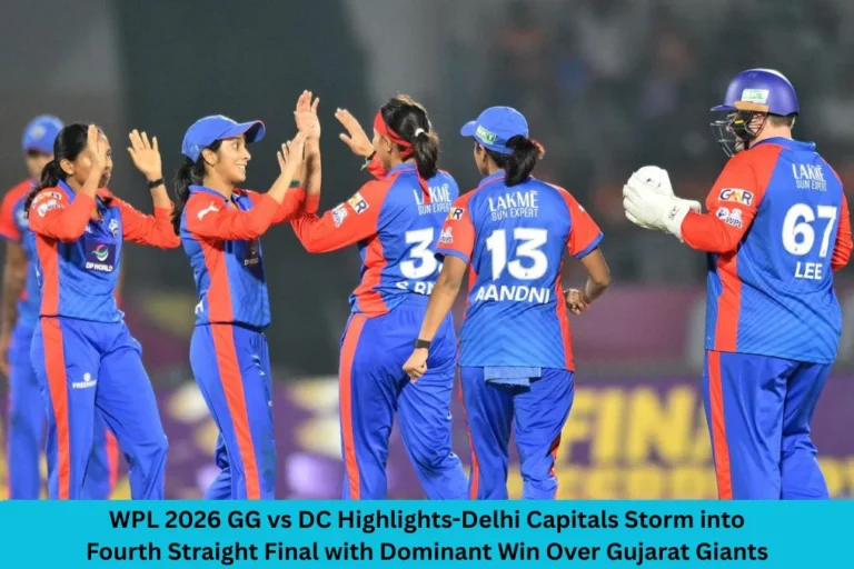 WPL 2026 GG vs DC Highlights