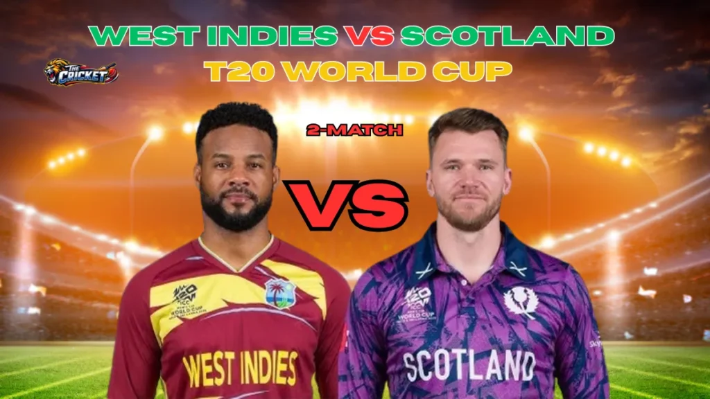 West Indies vs Scotland Highlights
