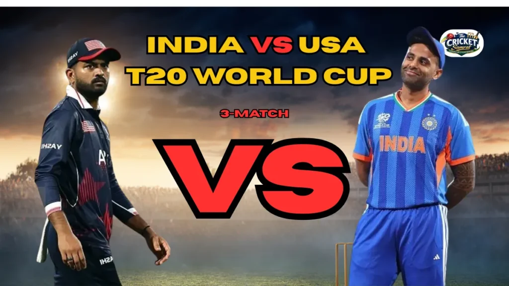 India vs USA T20 World Cup