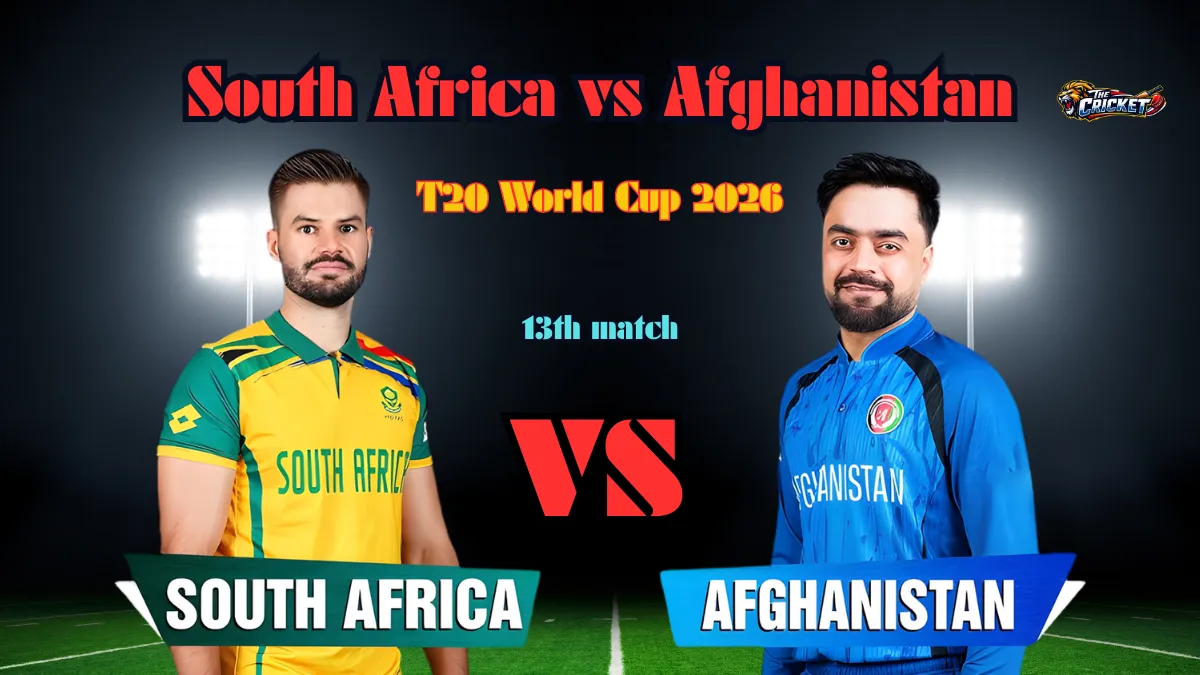 South Africa vs Afghanistan
