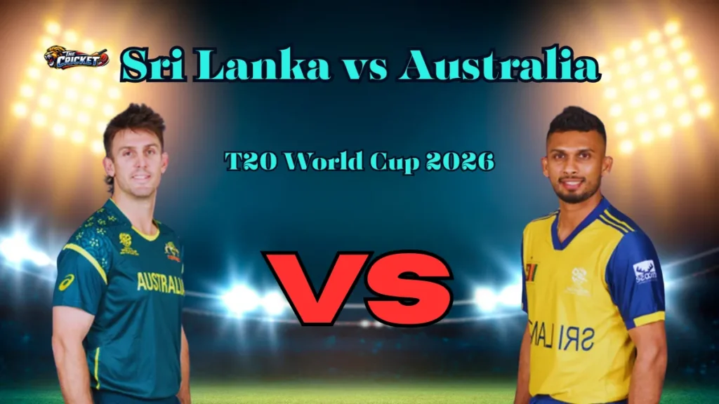 T20 World Cup Sri Lanka vs Australia