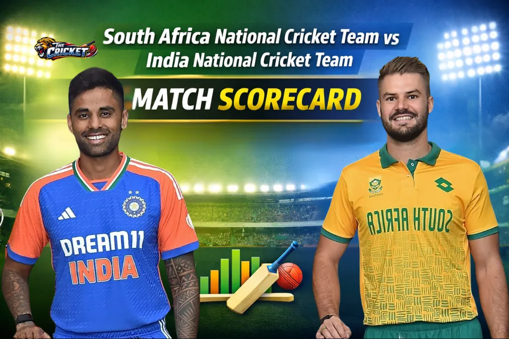 South Africa National Cricket Team vs India National Cricket Team Match Scorecard: