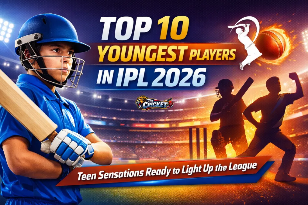 Top 10 Youngest Players in IPL 2026