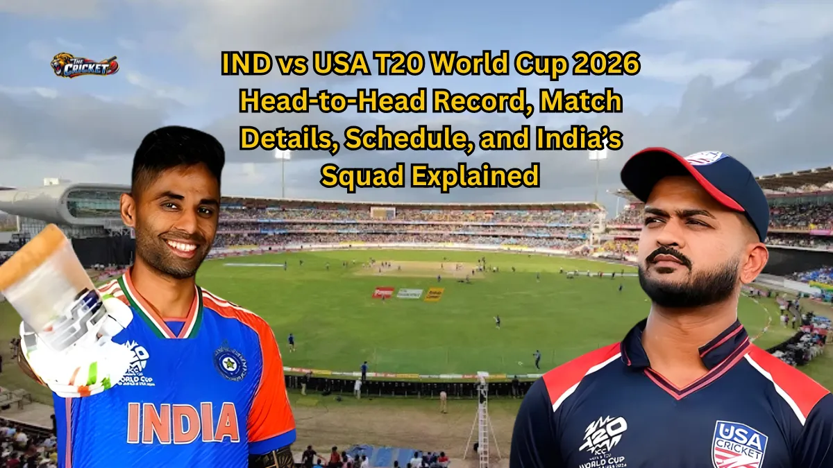 IND vs USA T20 World Cup 2026