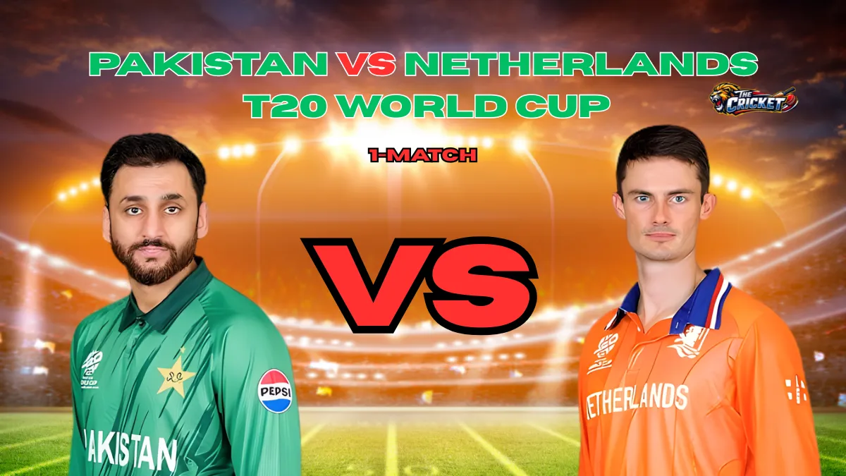 Pakistan vs Netherlands T20 World Cup