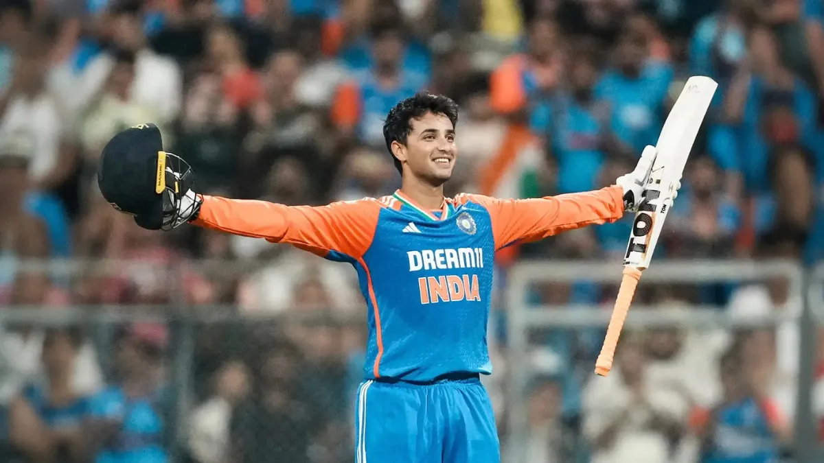 Abhishek Sharma Smokes 18-Ball Fifty