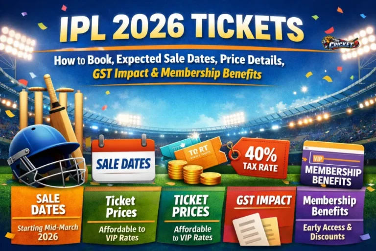 IPL 2026 Tickets