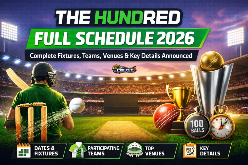 The Hundred Full Schedule 2026