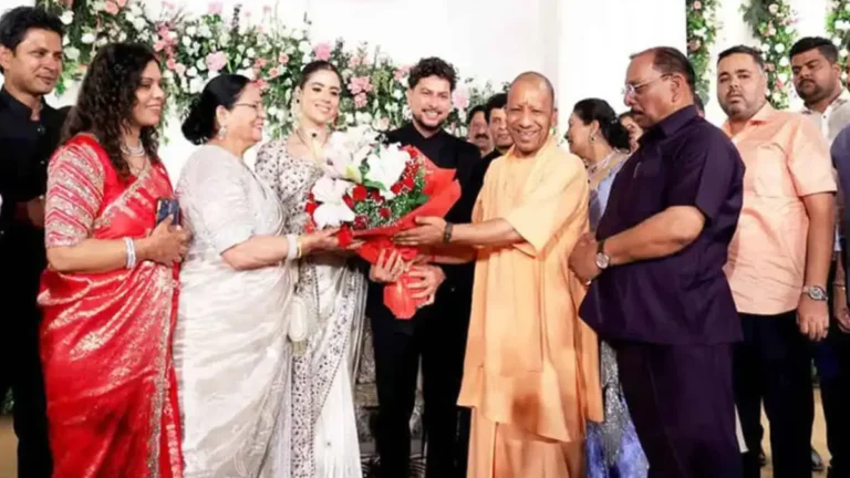 Kuldeep Yadav Vanshika Wedding Reception