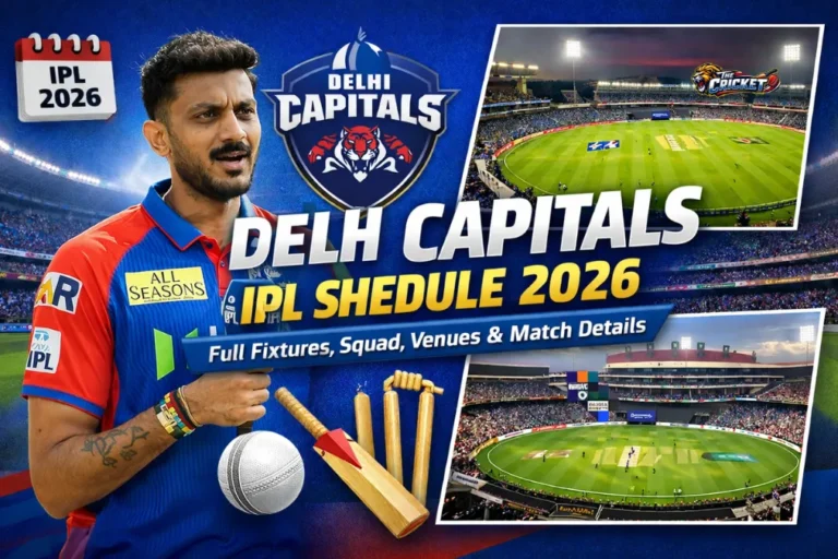 Delhi Capitals IPL Schedule 2026