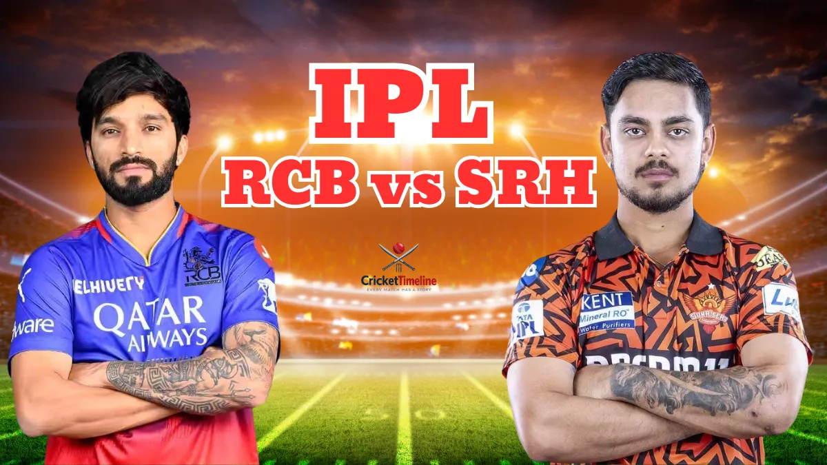 RCB vs SRH