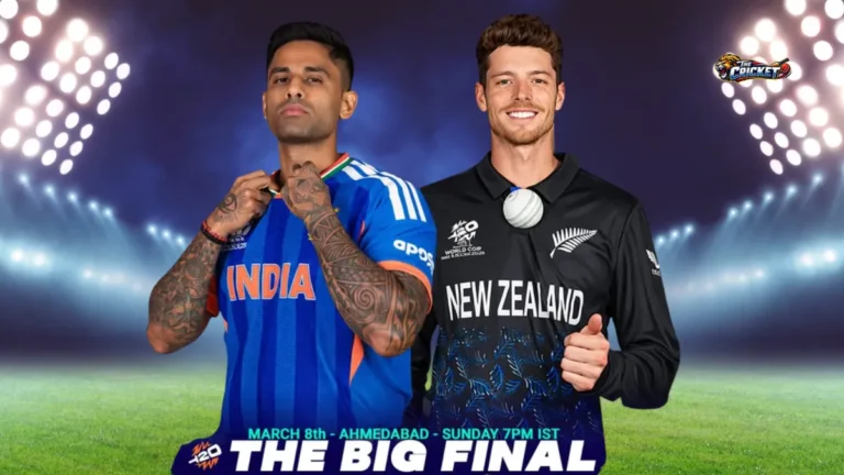 T20 World Cup 2026 India vs New Zealand Final
