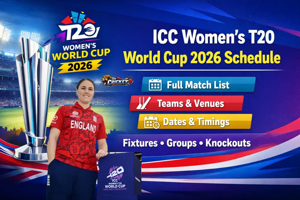 ICC Womens T20 World Cup 2026 Schedule