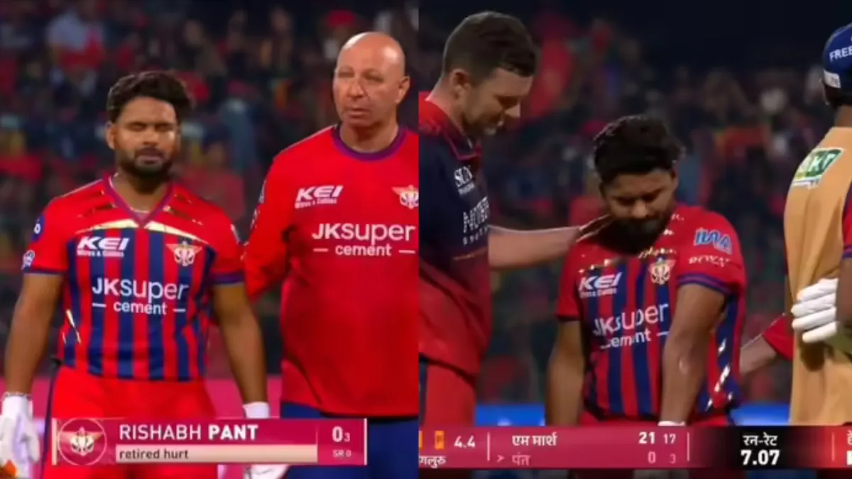 Rishabh Pant Injured