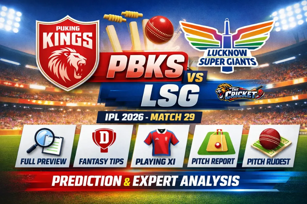PBKS vs LSG Dream11 Prediction Today Match